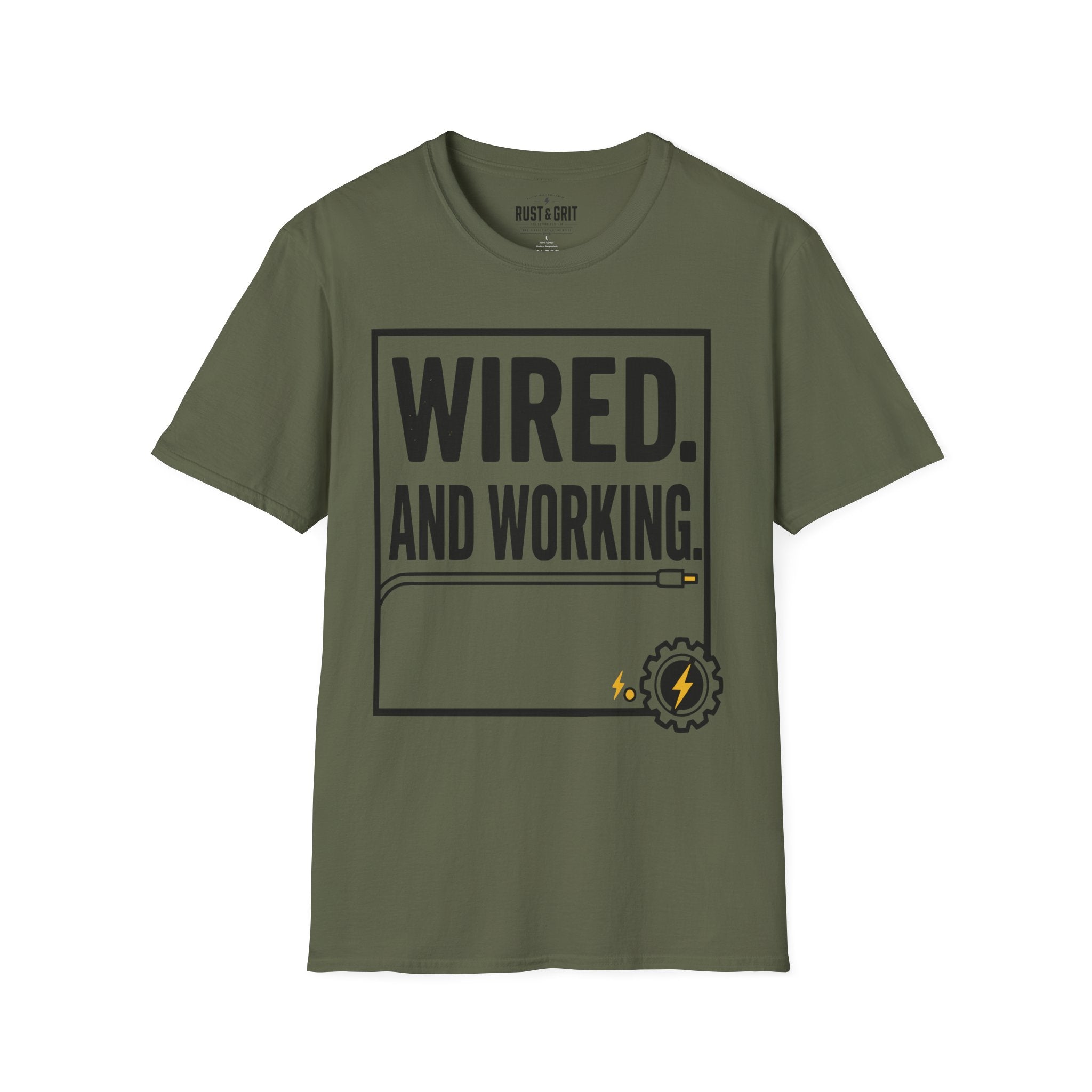Wired And Working T-Shirt