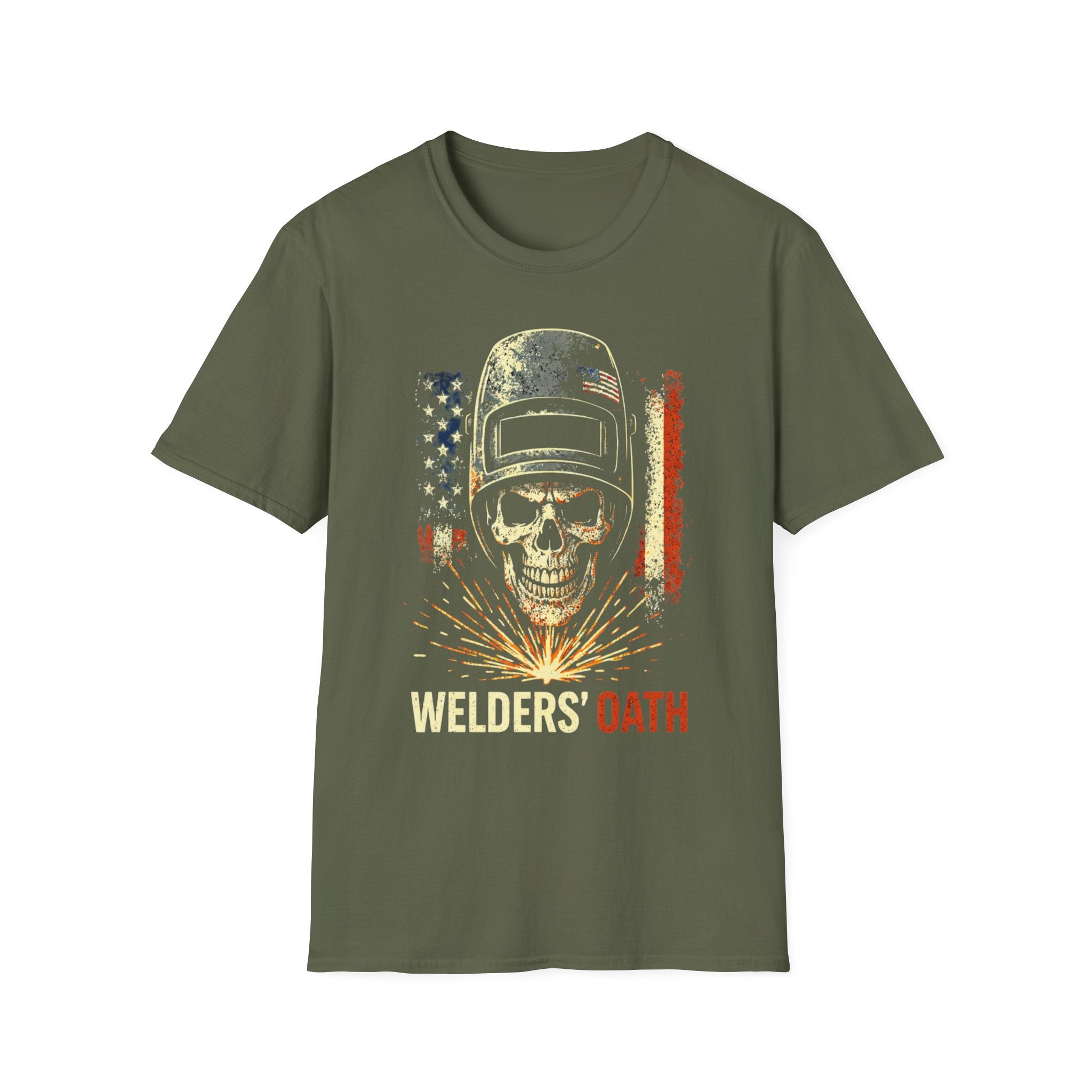 The Dark-Skull Collection: Welder's Oath T-Shirt