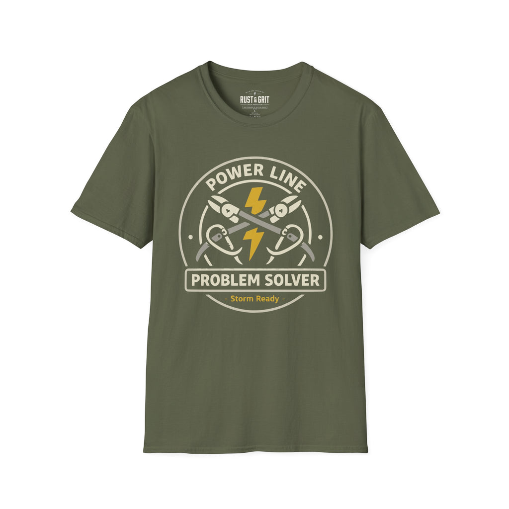 Power Line Problem Solver T-Shirt
