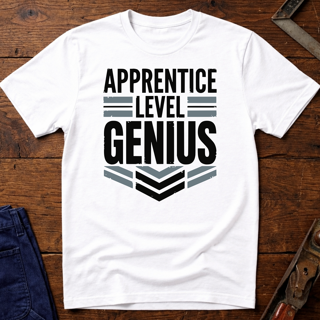 Apprentice Level Genius T-Shirt