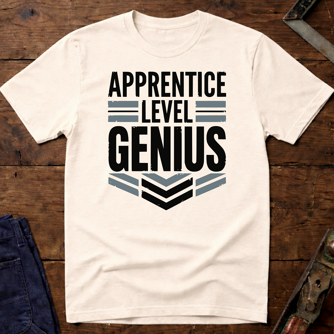 Apprentice Level Genius T-Shirt