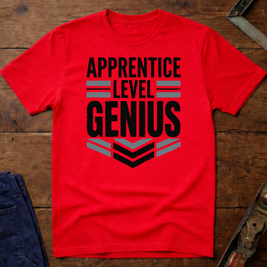 Apprentice Level Genius T-Shirt