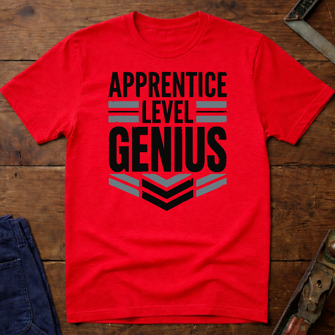 Apprentice Level Genius T-Shirt