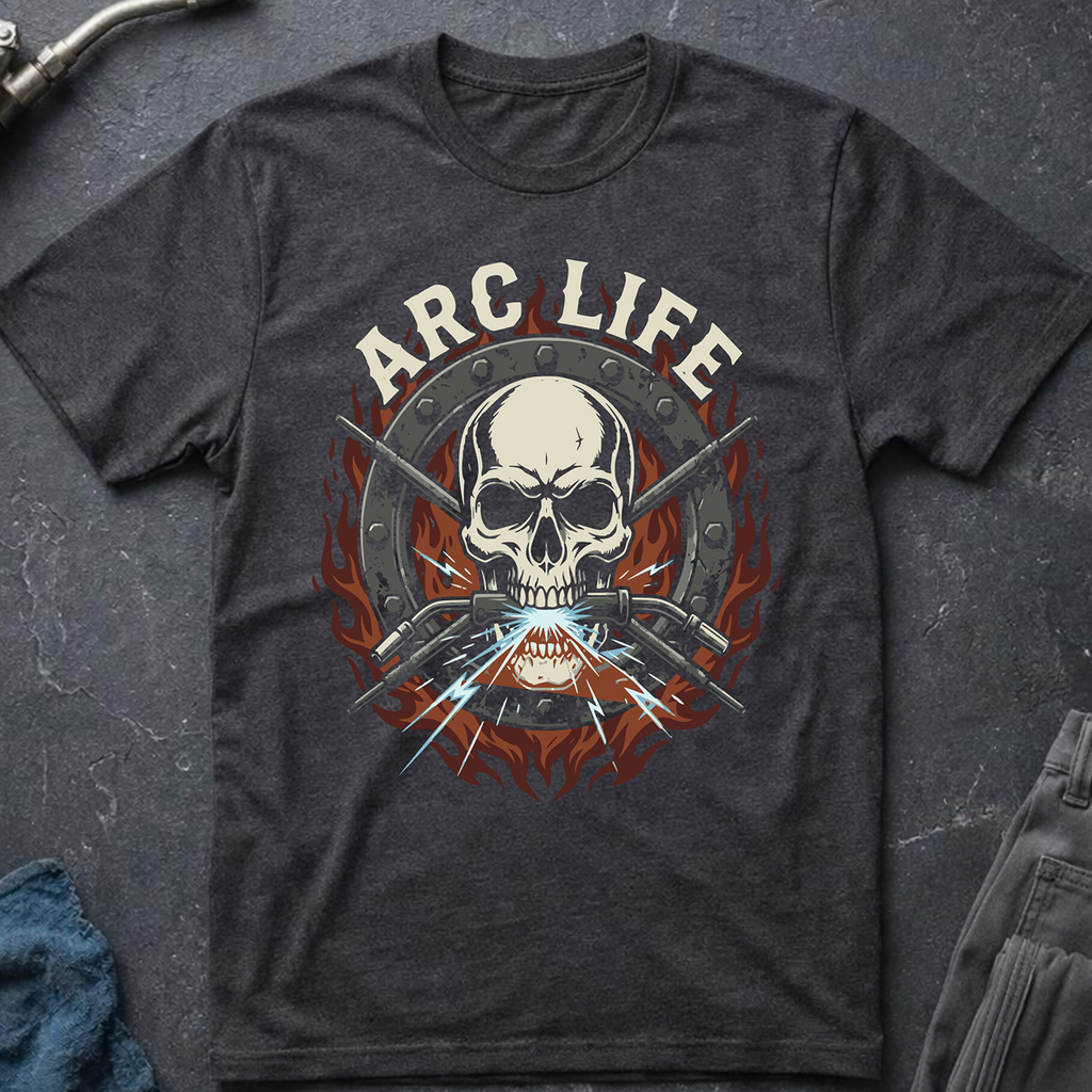 The Dark-Skull Collection: Arc Life T-Shirt
