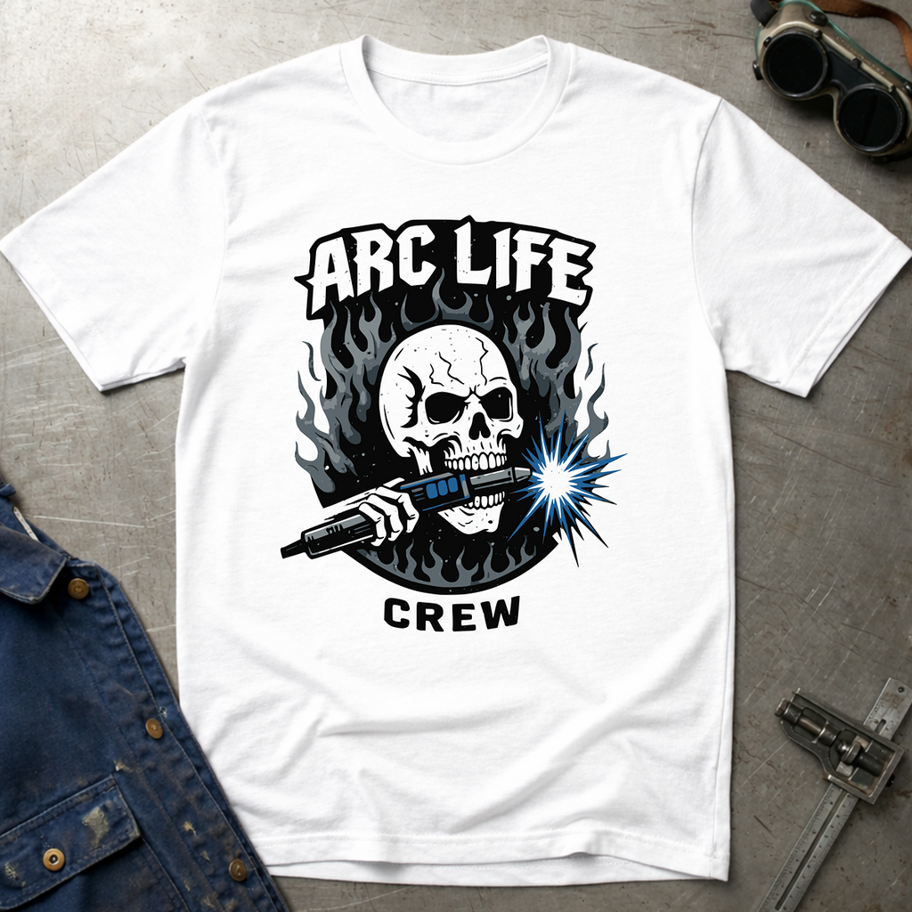 The Dark-Skull Collection: Arc Life Crew T-Shirt