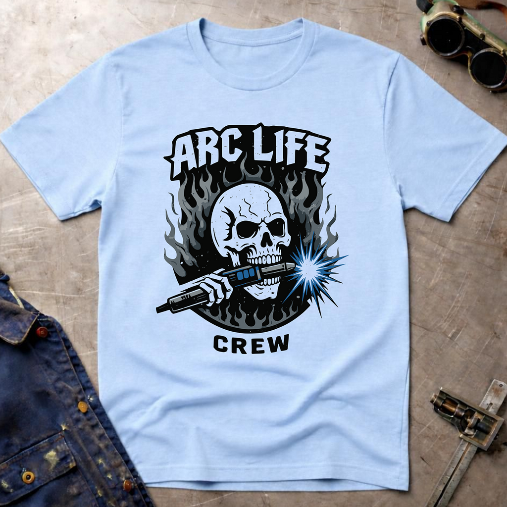 The Dark-Skull Collection: Arc Life Crew T-Shirt
