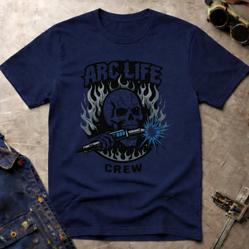 The Dark-Skull Collection: Arc Life Crew T-Shirt