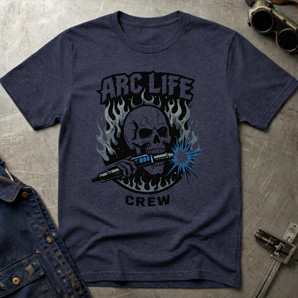 The Dark-Skull Collection: Arc Life Crew T-Shirt