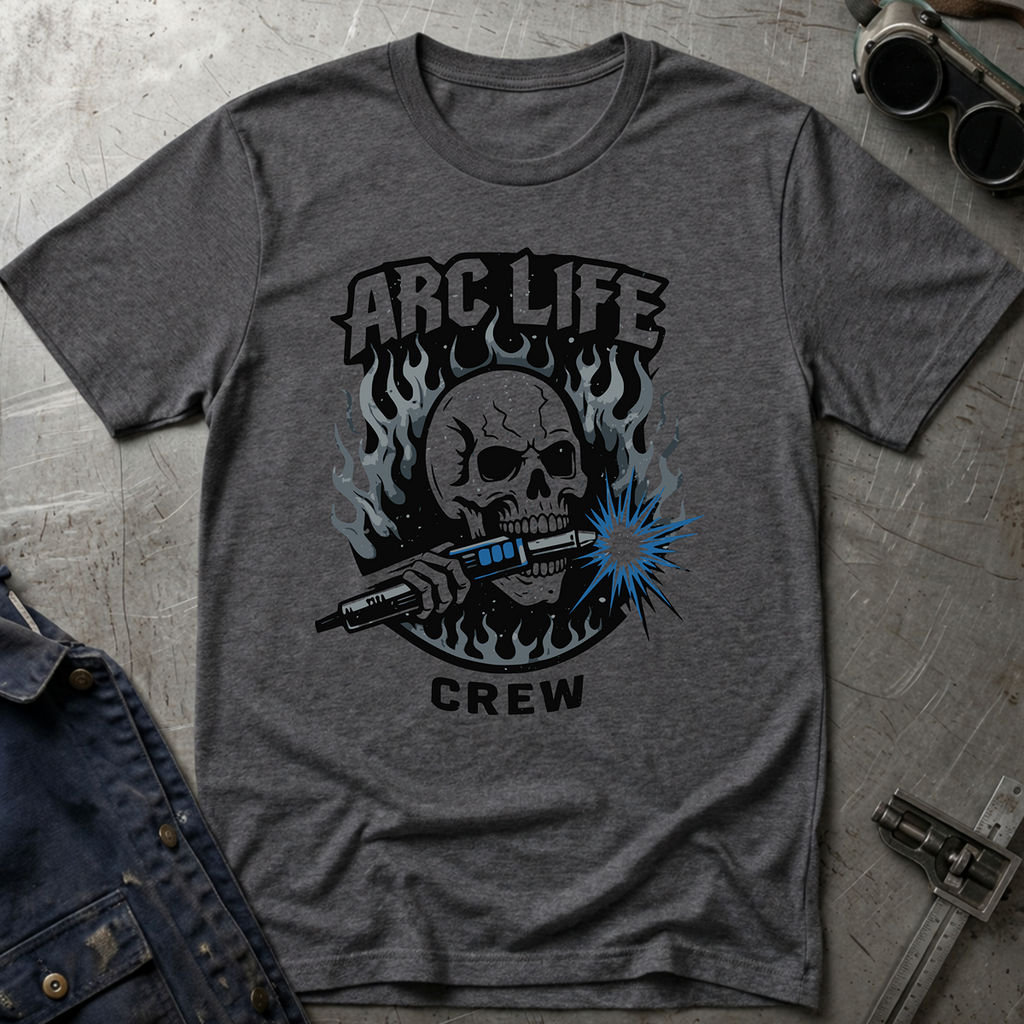 The Dark-Skull Collection: Arc Life Crew T-Shirt