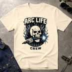 The Dark-Skull Collection: Arc Life Crew T-Shirt