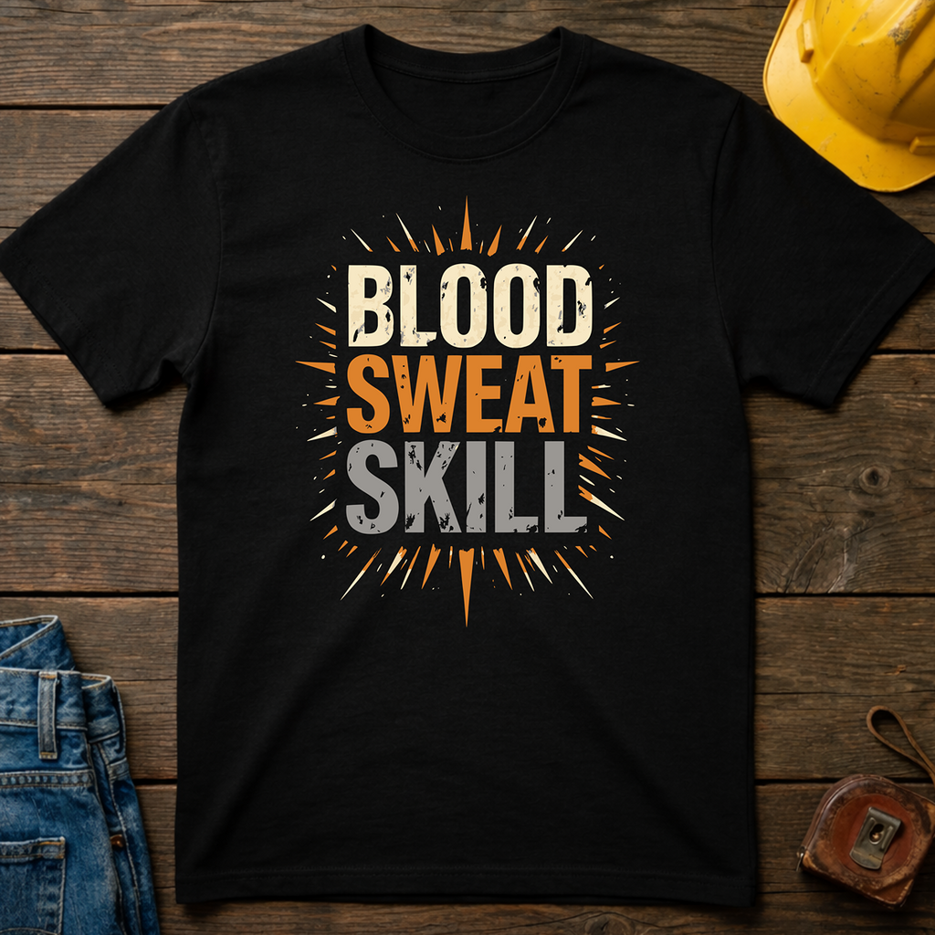 Blood Sweat Skill T-Shirt