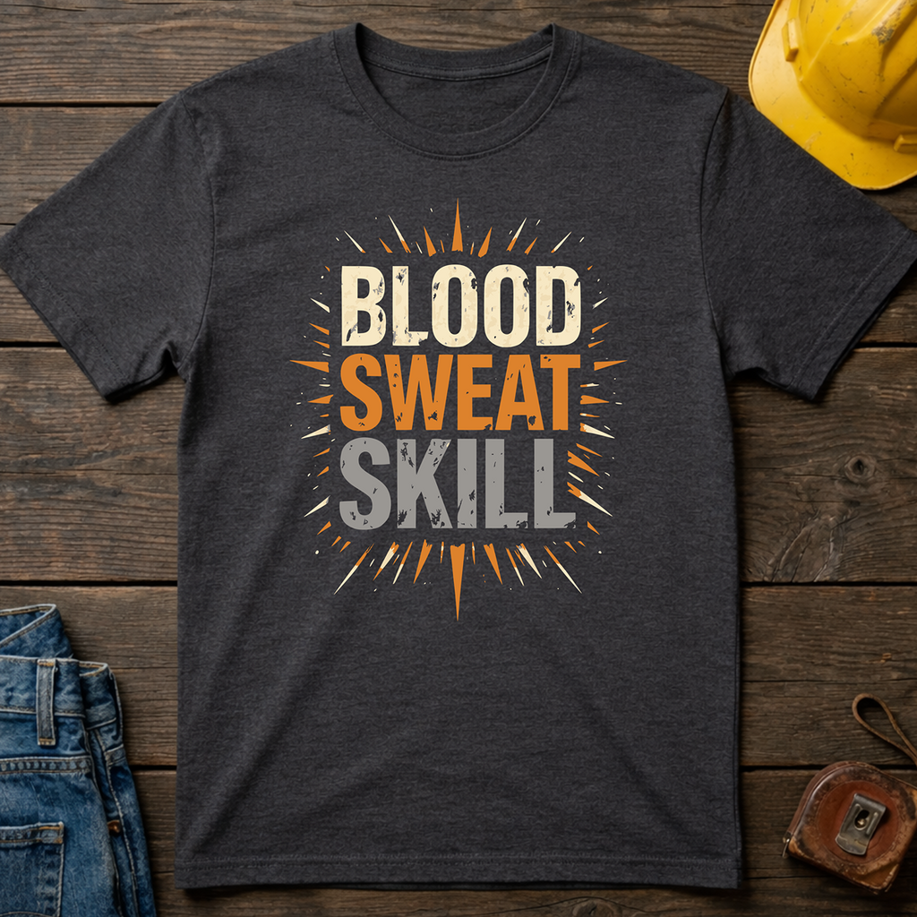 Blood Sweat Skill T-Shirt
