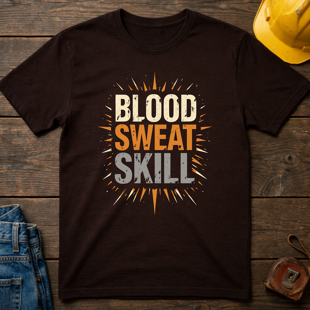 Blood Sweat Skill T-Shirt