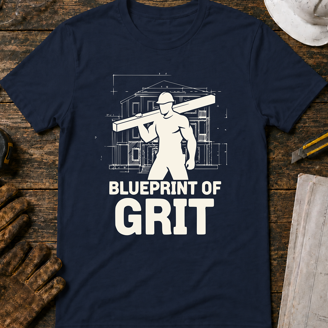 Blueprint Of Grit T-Shirt