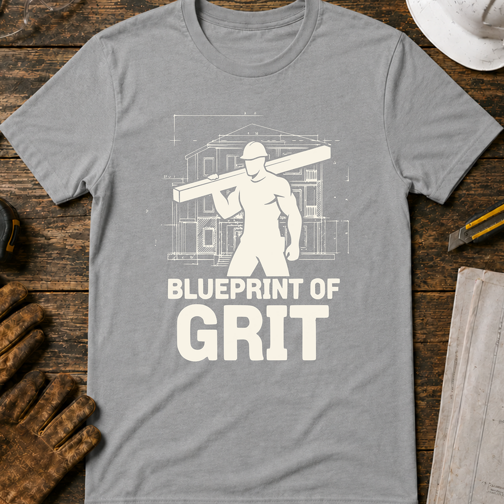 Blueprint Of Grit T-Shirt