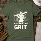 Blueprint Of Grit T-Shirt