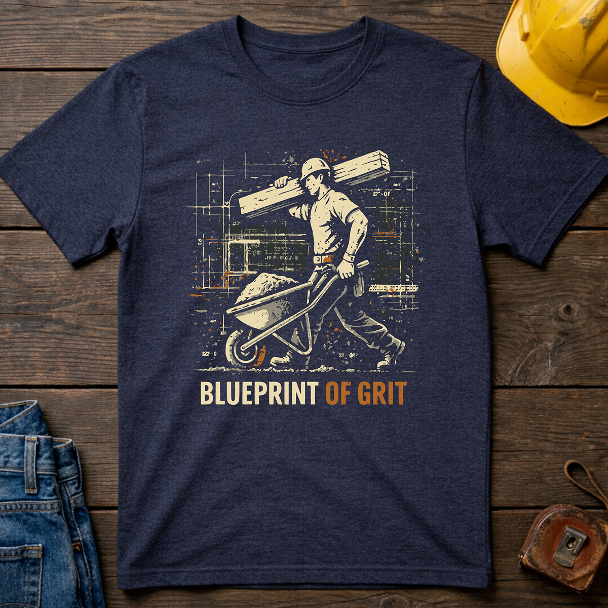 Blueprint Of Grit Ed.2 T-Shirt
