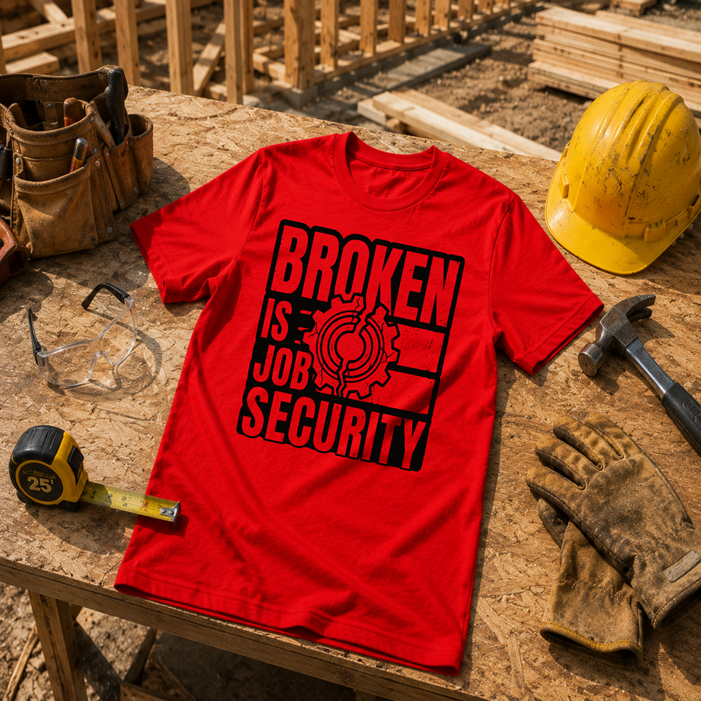 Broken Is Job Security T-Shirt