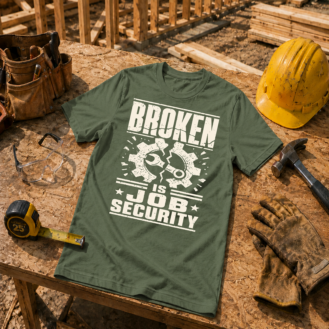 Broken Is Job Security Ed.3 T-Shirt