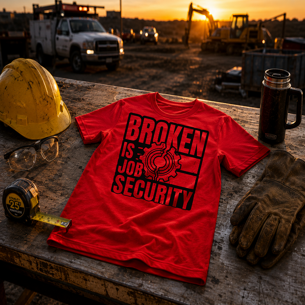 Broken Is Job Security T-Shirt