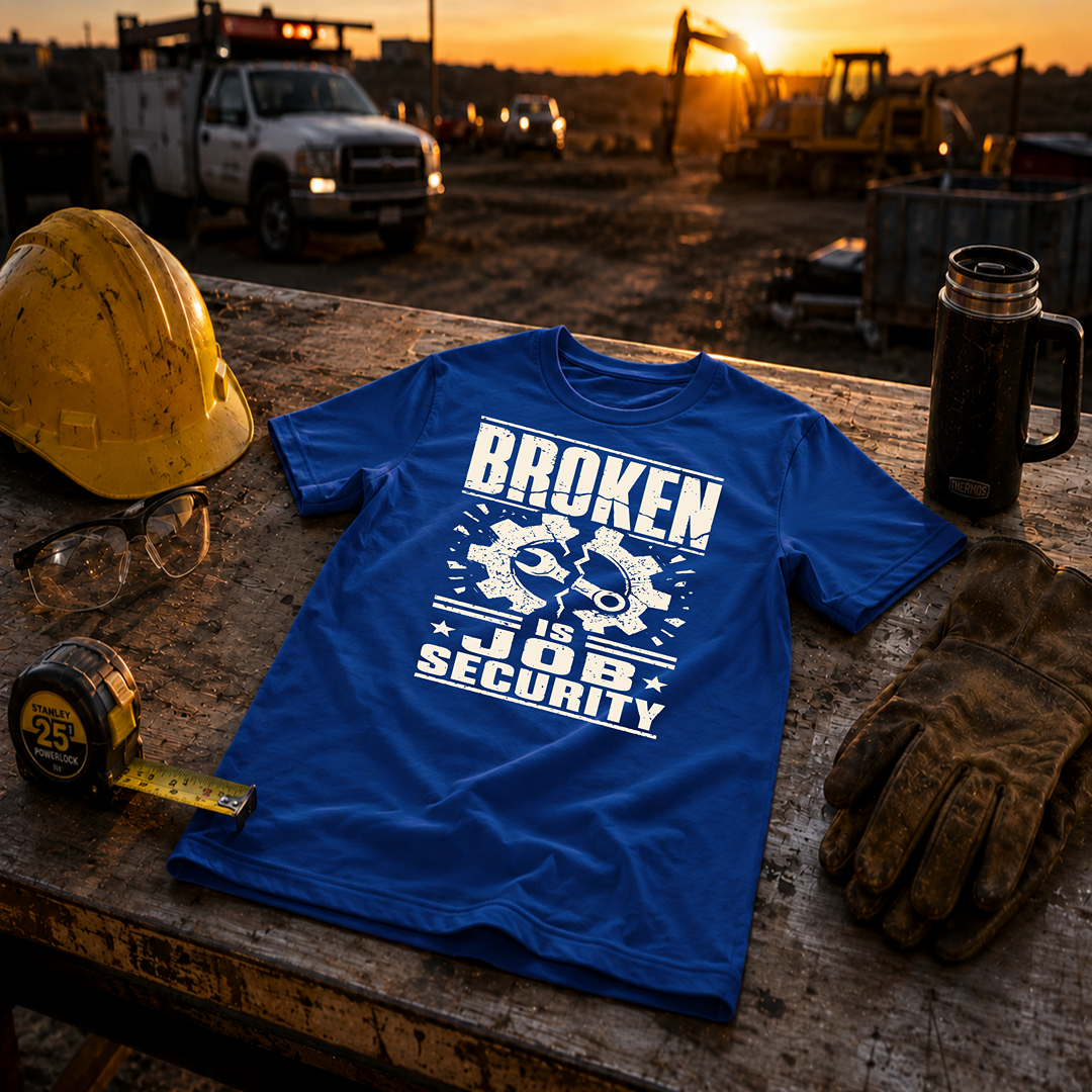 Broken Is Job Security Ed.3 T-Shirt