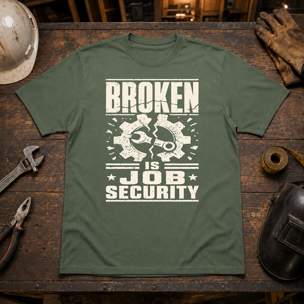 Broken Is Job Security Ed.3 T-Shirt