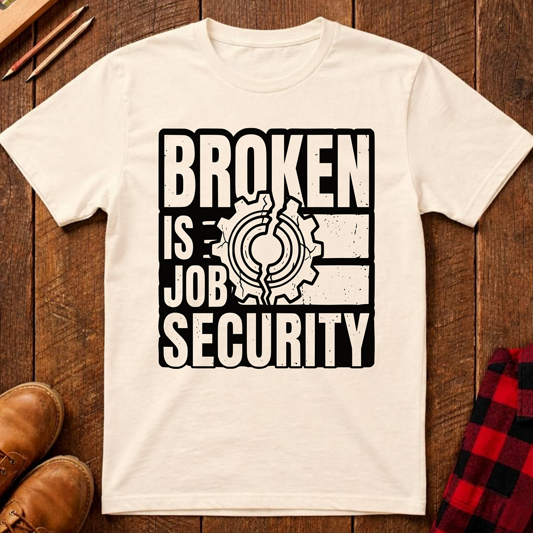 Broken Is Job Security T-Shirt
