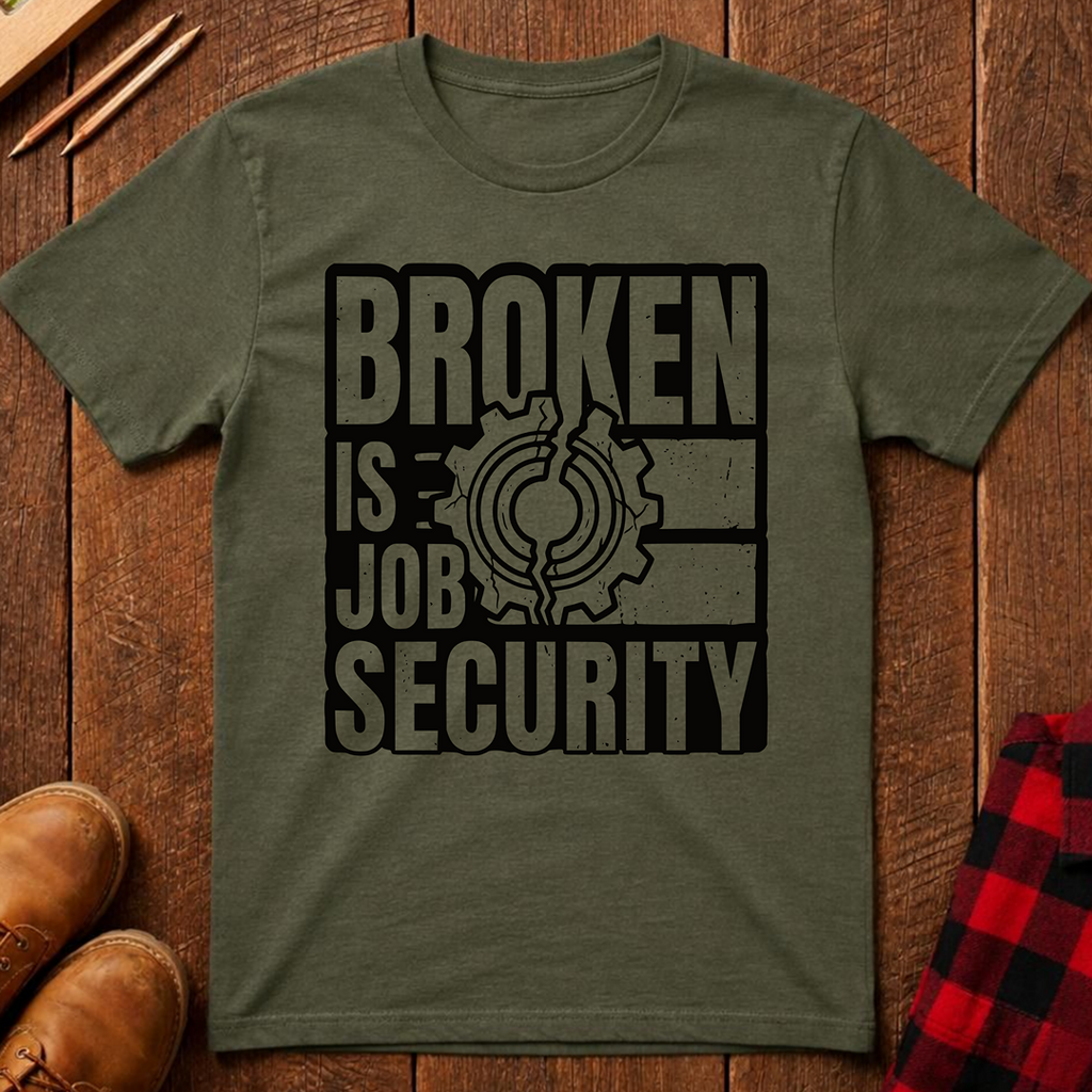 Broken Is Job Security T-Shirt