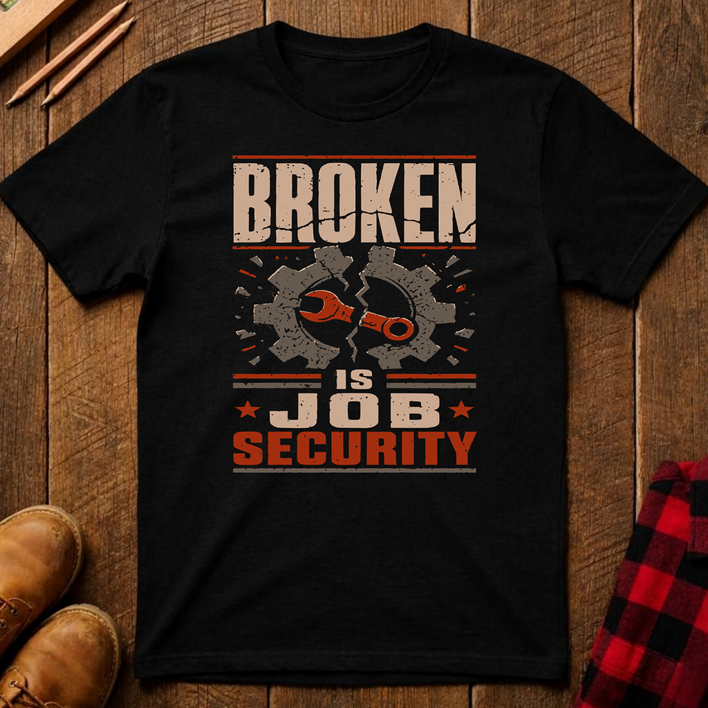 Broken is Job Security T-Shirt
