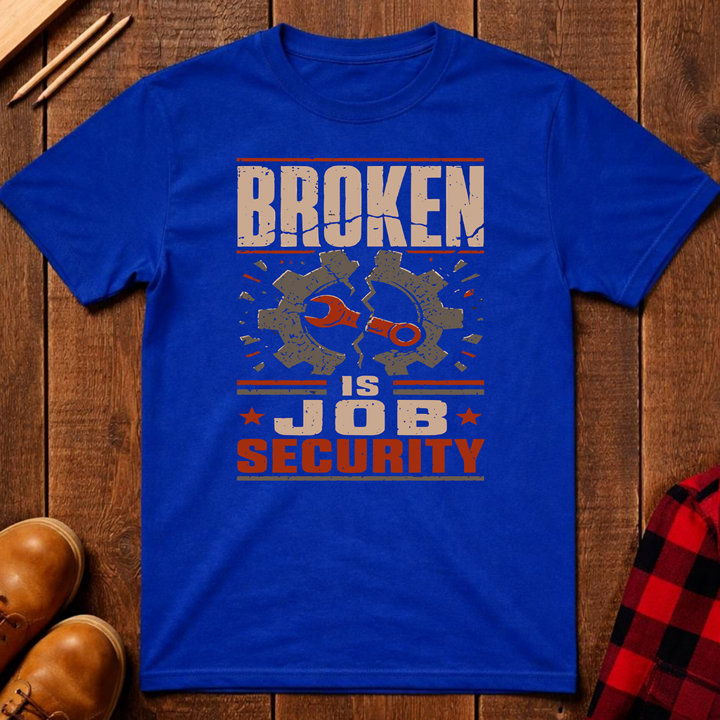 Broken is Job Security T-Shirt