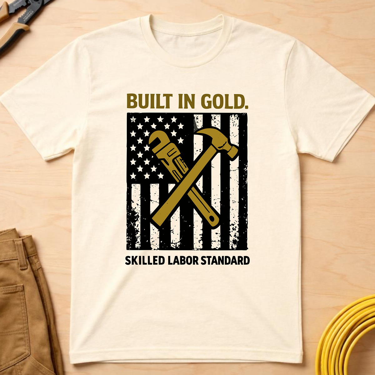 Built In Gold T-Shirt