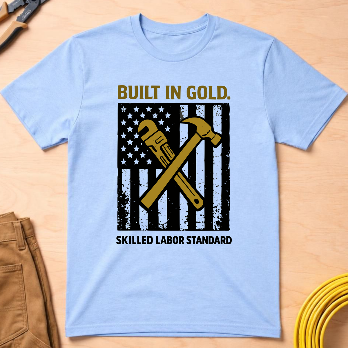 Built In Gold T-Shirt