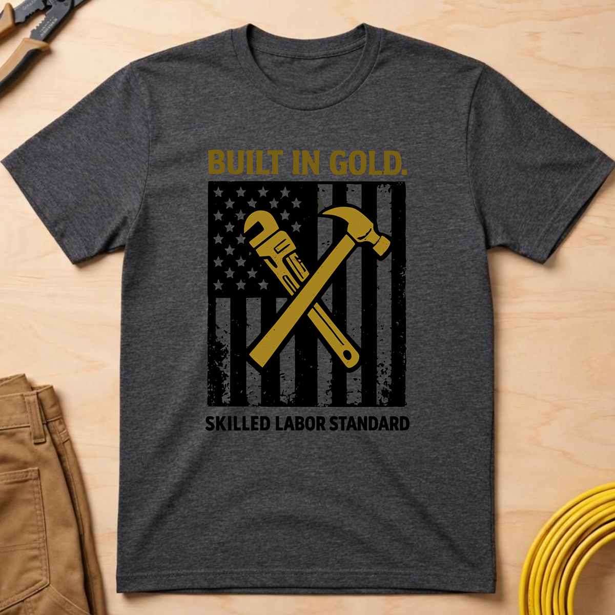 Built In Gold T-Shirt
