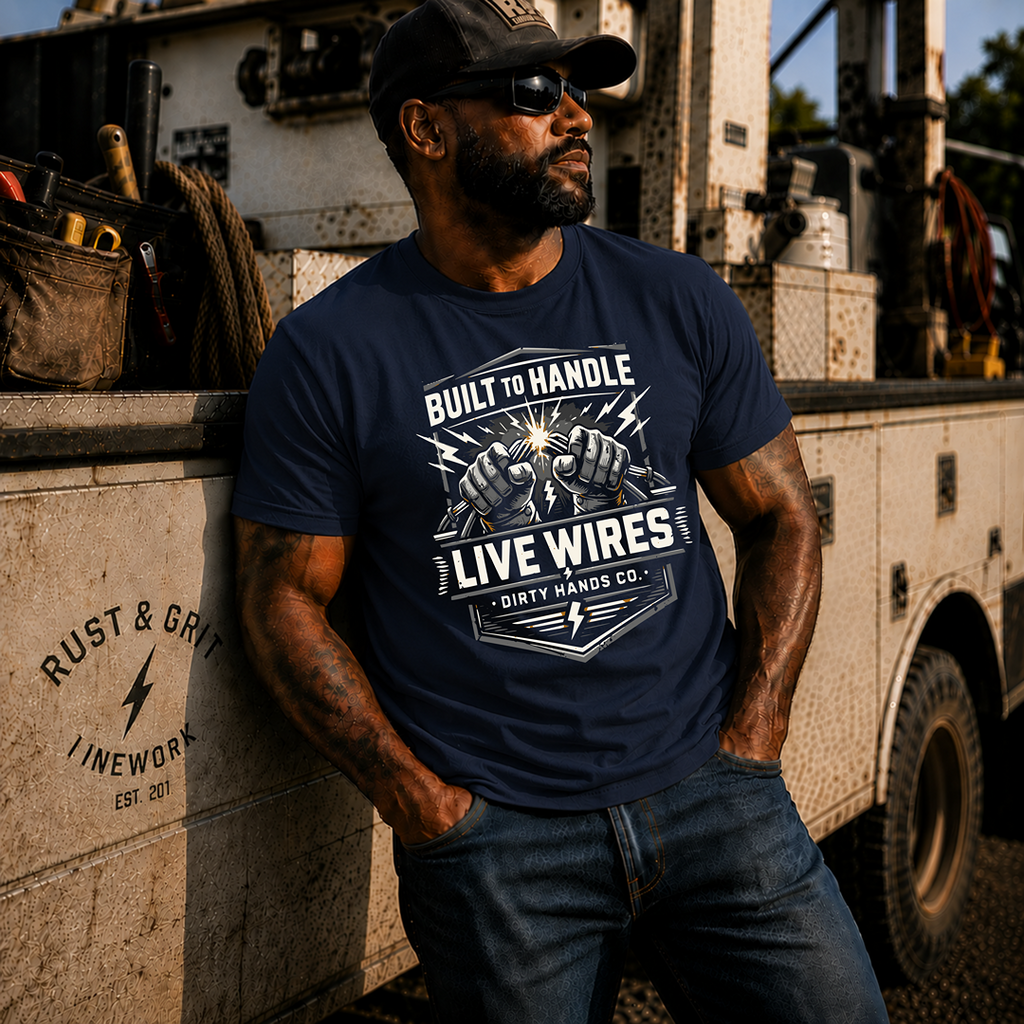 Built To Handle Live Wires T-Shirt