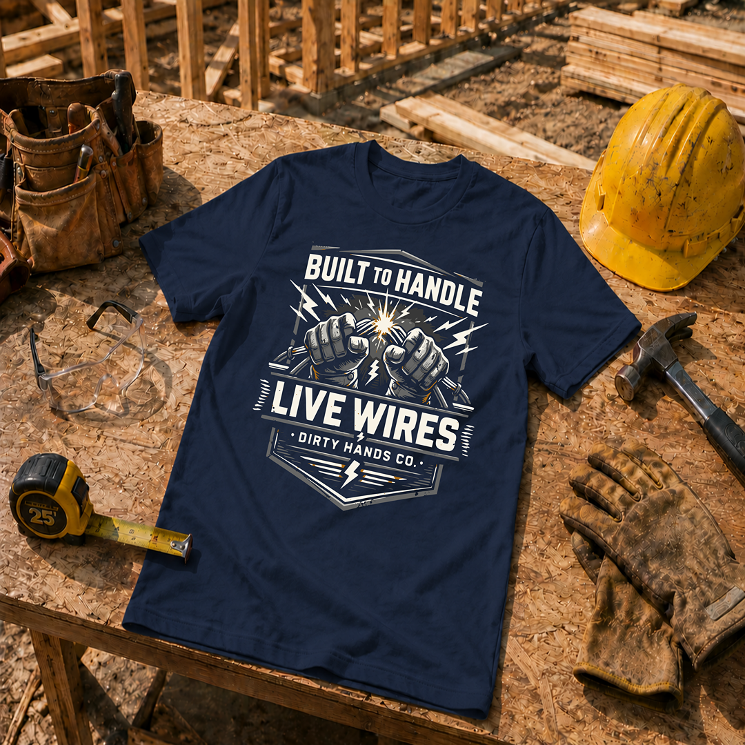 Built To Handle Live Wires T-Shirt
