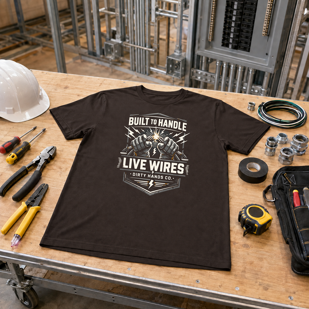 Built To Handle Live Wires T-Shirt