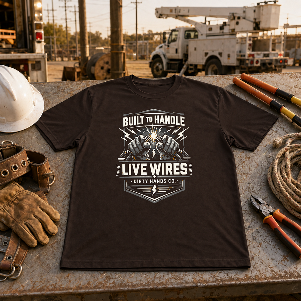 Built To Handle Live Wires T-Shirt