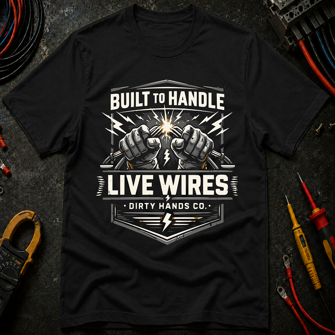 Built To Handle Live Wires T-Shirt