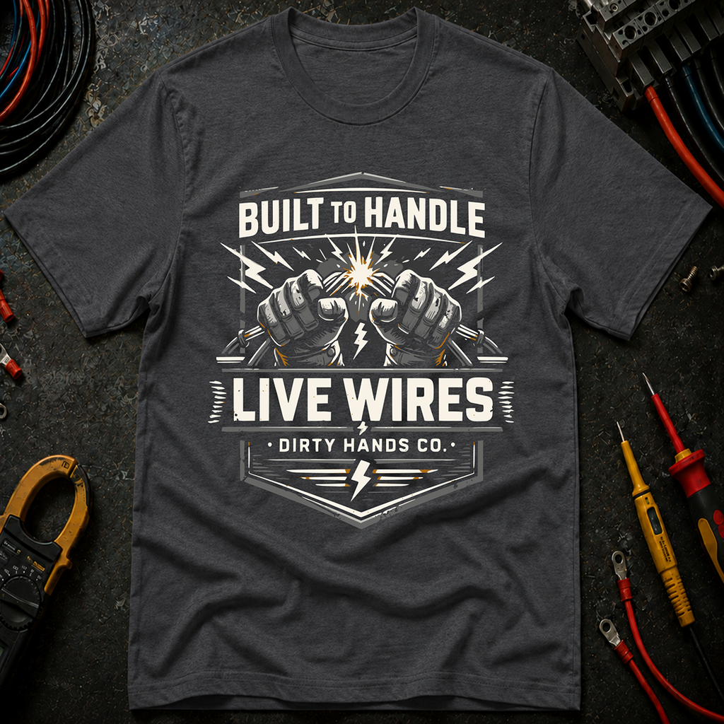 Built To Handle Live Wires T-Shirt