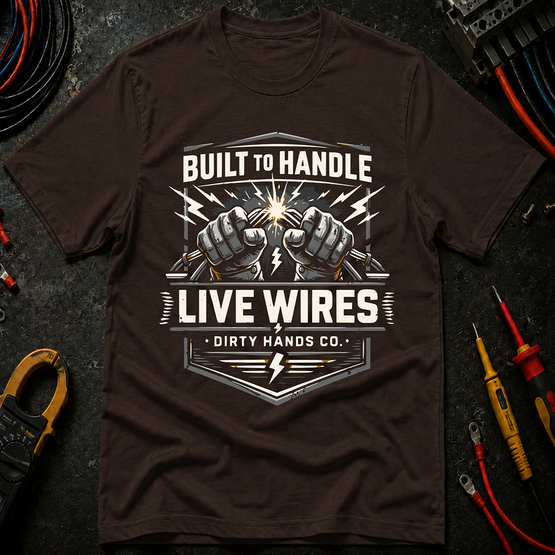 Built To Handle Live Wires T-Shirt