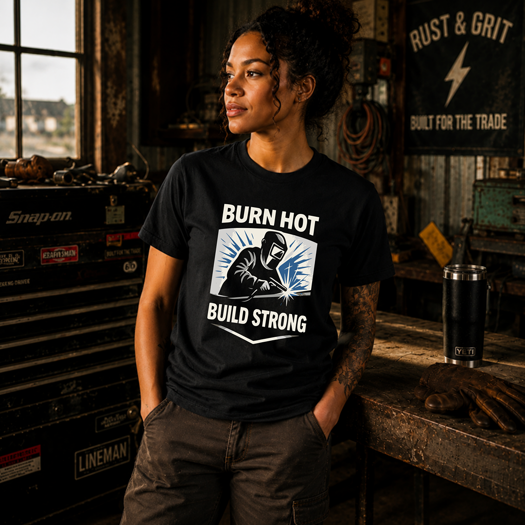 Burn Hot Build Strong T-Shirt