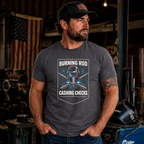 Burning Rod Cashing Checks T-Shirt
