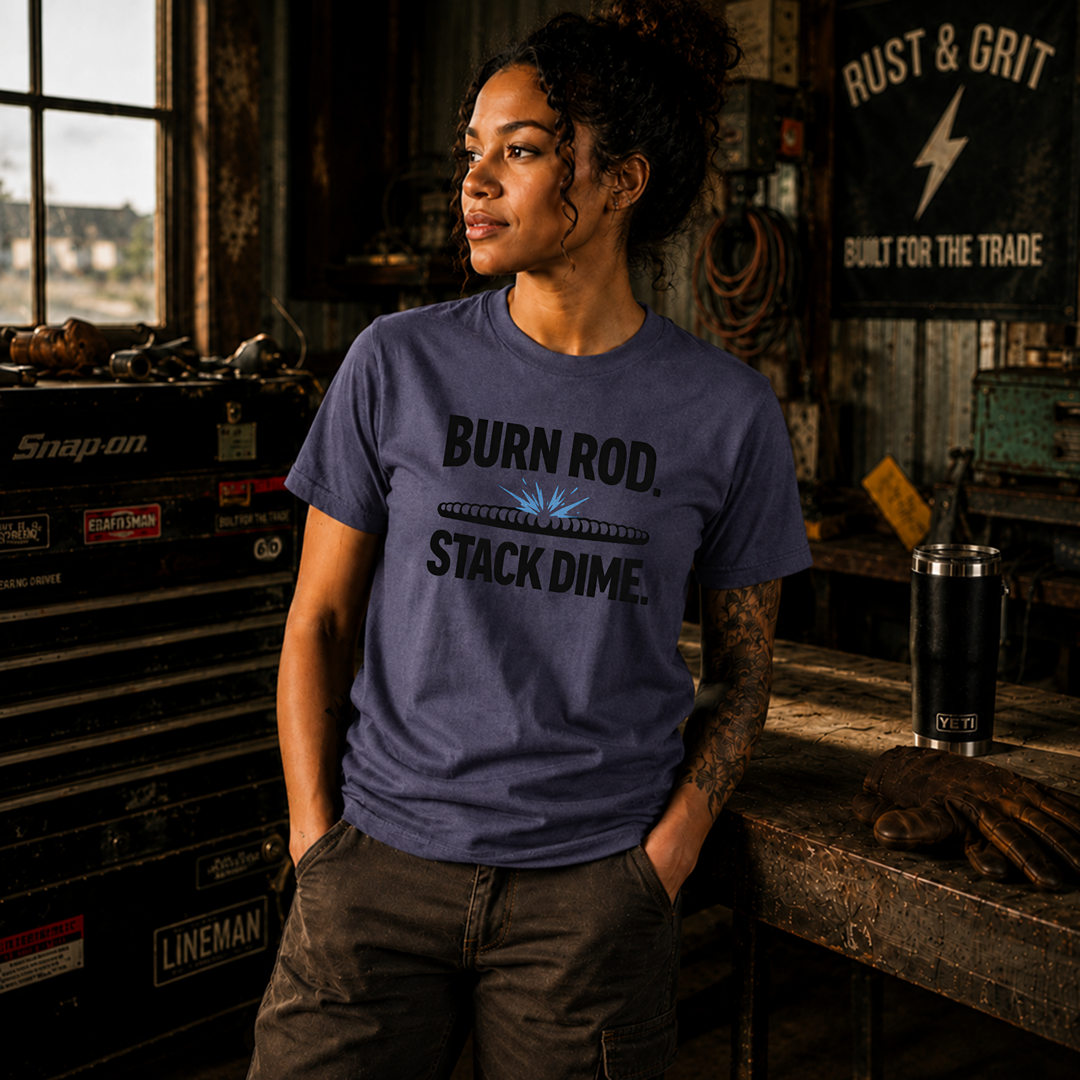 Burn Rod Stack Dime T-Shirt