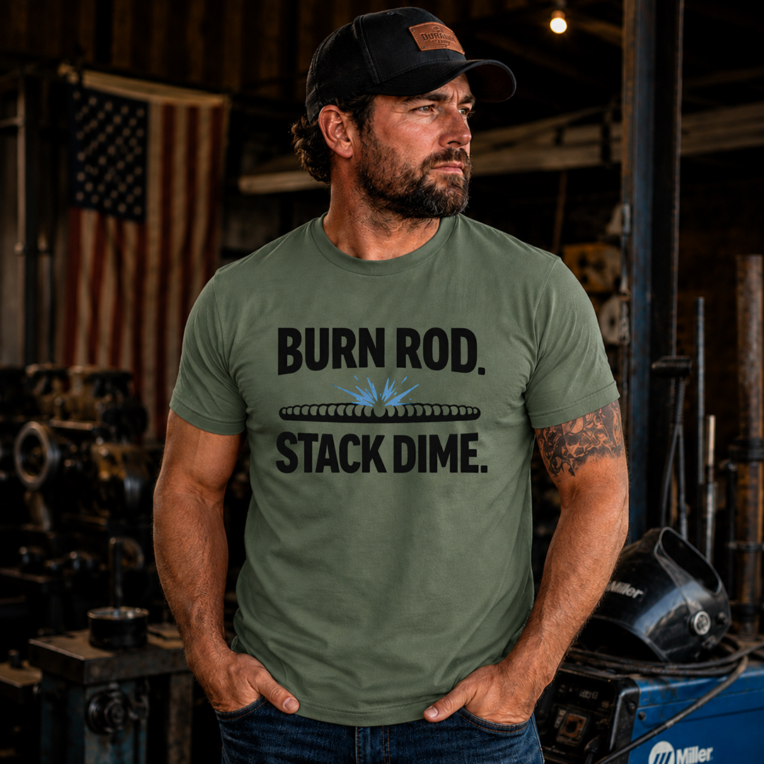 Burn Rod Stack Dime T-Shirt