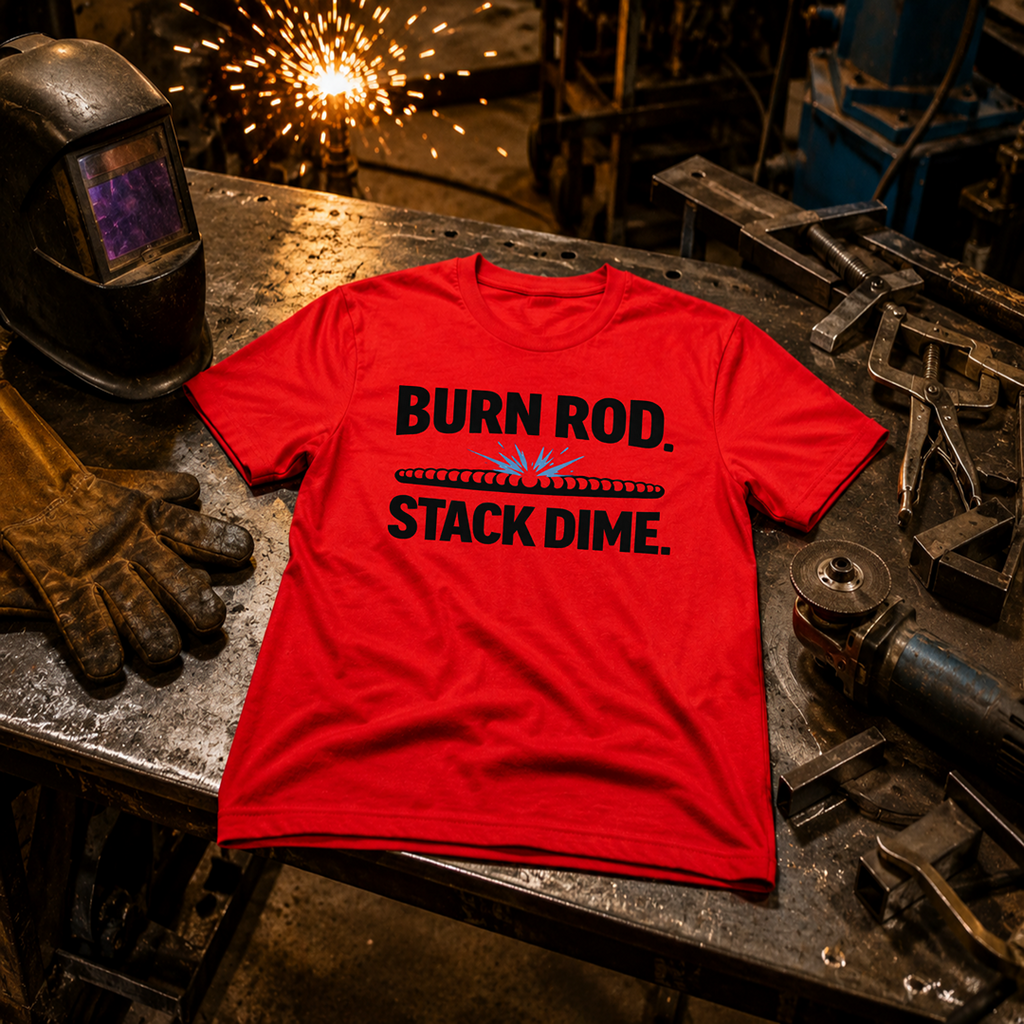 Burn Rod Stack Dime T-Shirt