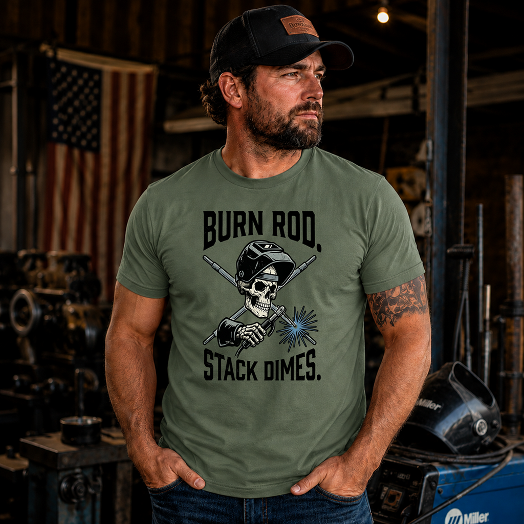Burn Rod Stack Dimes Ed.4 T-Shirt