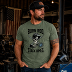 Burn Rod Stack Dimes Ed.4 T-Shirt