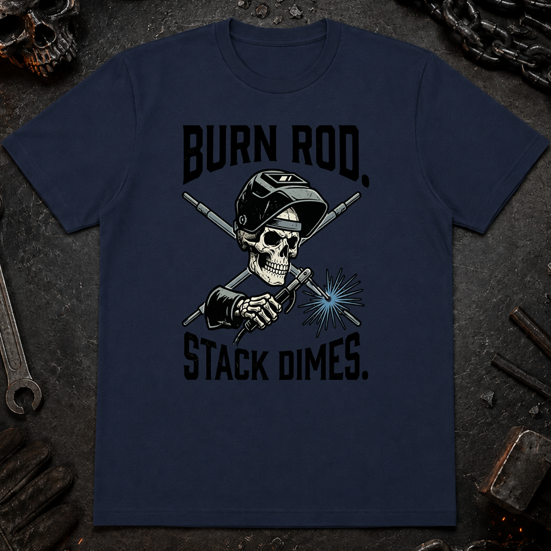 Burn Rod Stack Dimes Ed.4 T-Shirt