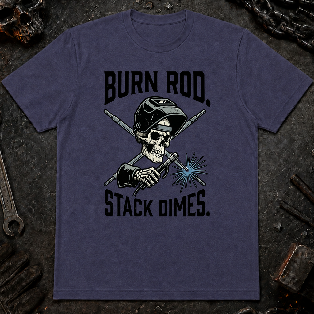 Burn Rod Stack Dimes Ed.4 T-Shirt