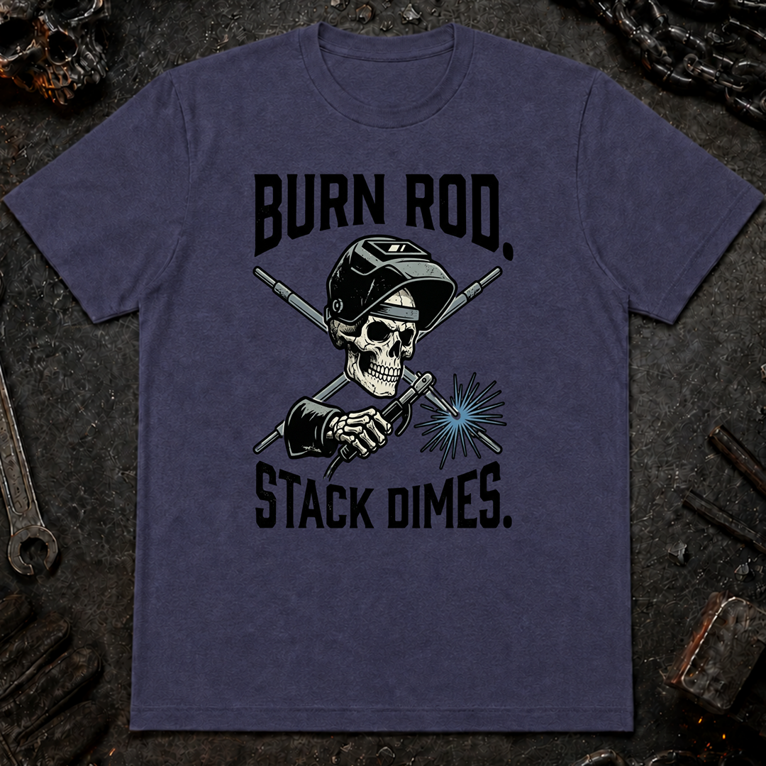 Burn Rod Stack Dimes Ed.4 T-Shirt